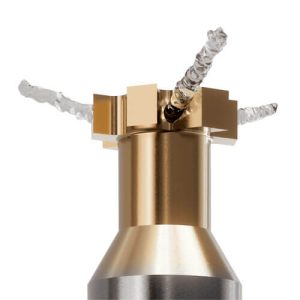 CyclonX 117H - T-slot cutter with int. coolant, straight teeth