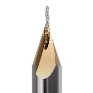 CyclonX 119-3H - Engraving mill, int.coolant, reinforced flat tip